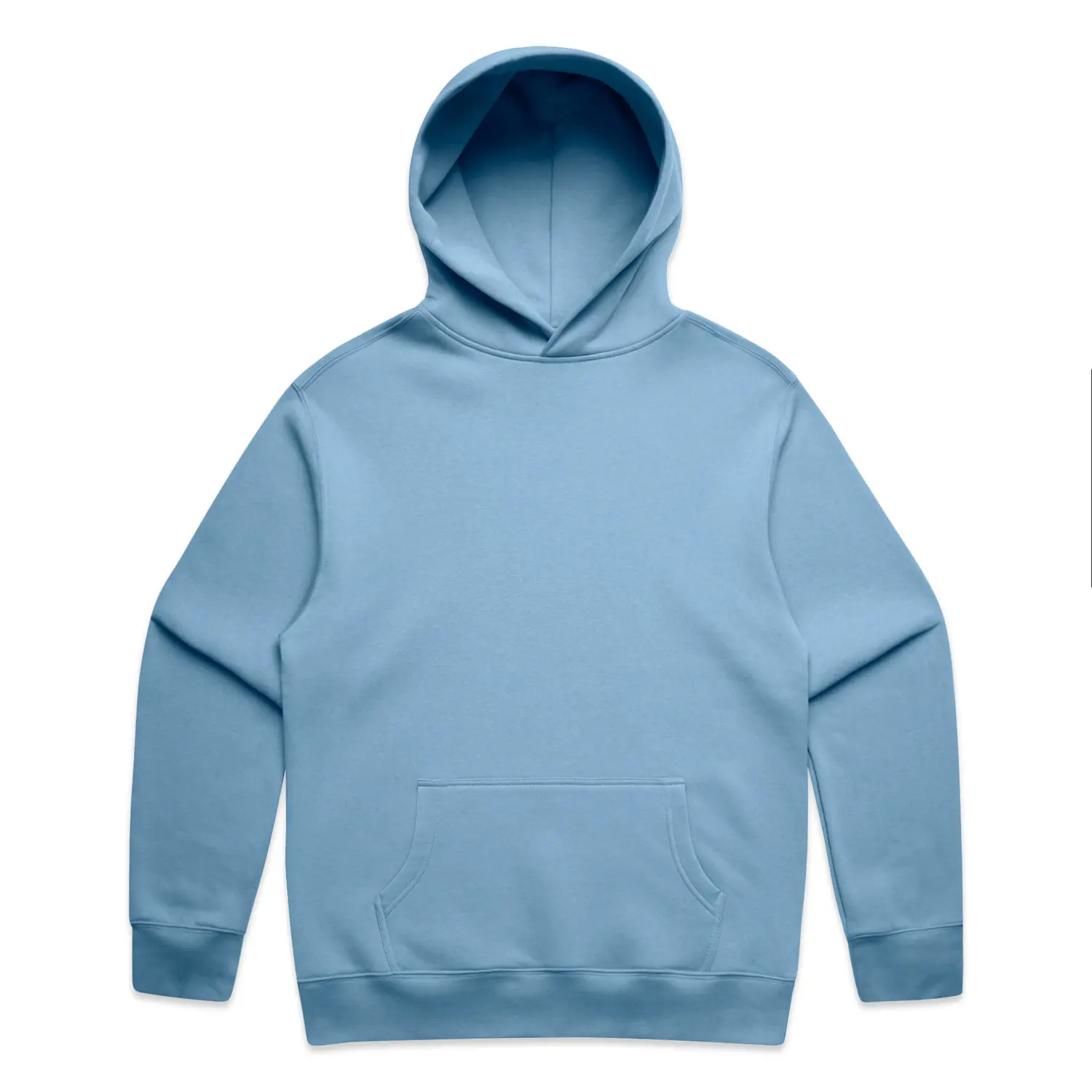Smiley Relax Hood in Carolina Blue, front