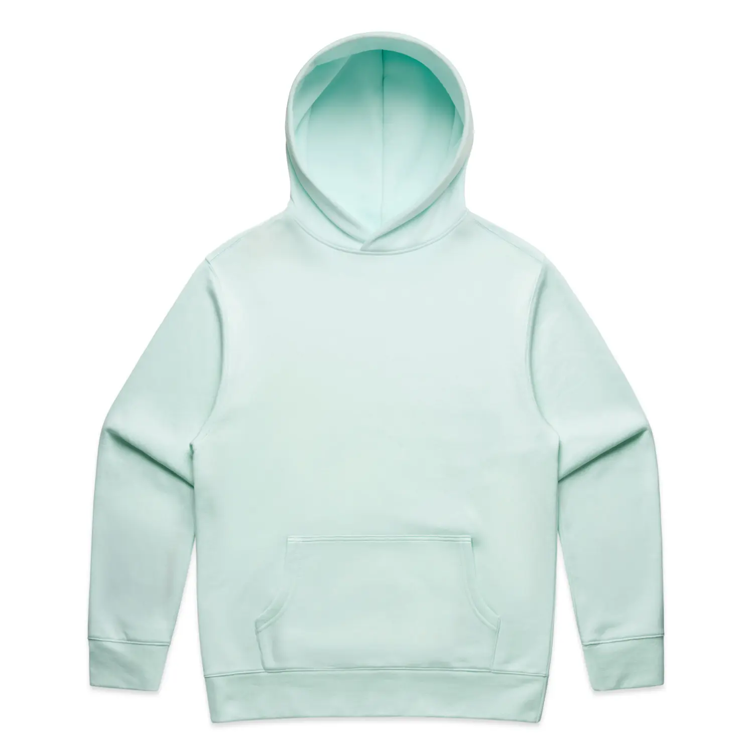 Smiley Relax Hood in Seafoam, front