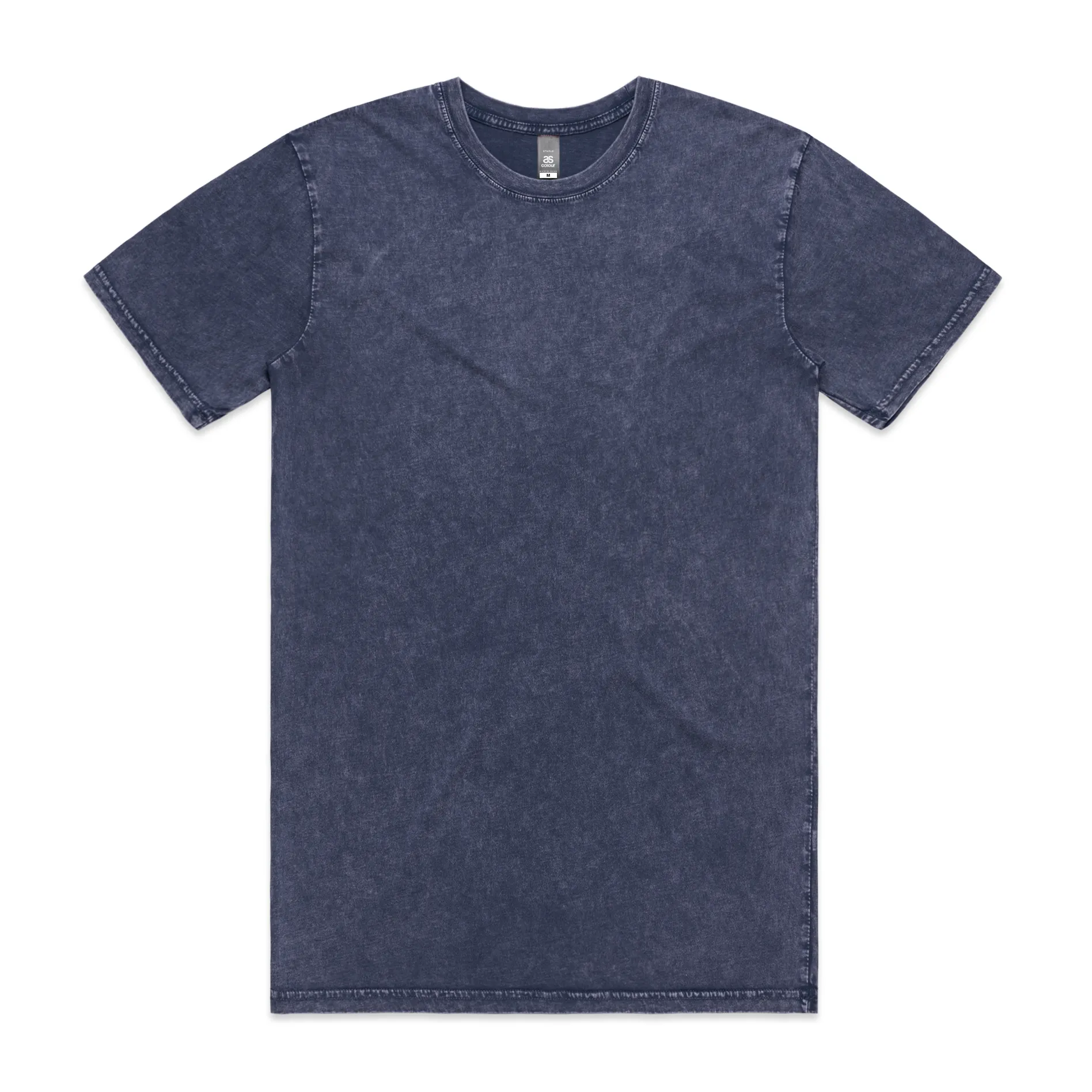 2026 Stone Wash Tee in Blue, front